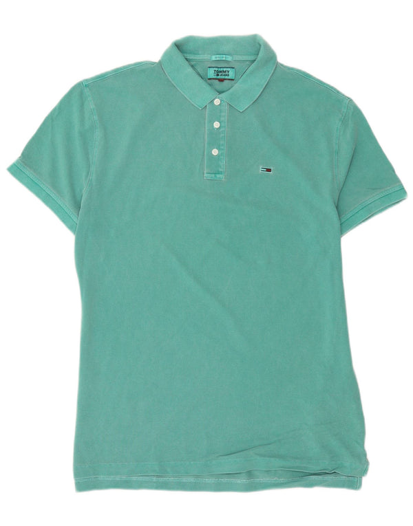 Tommy Hilfiger Polo coupe classique pour homme en coton vert grand