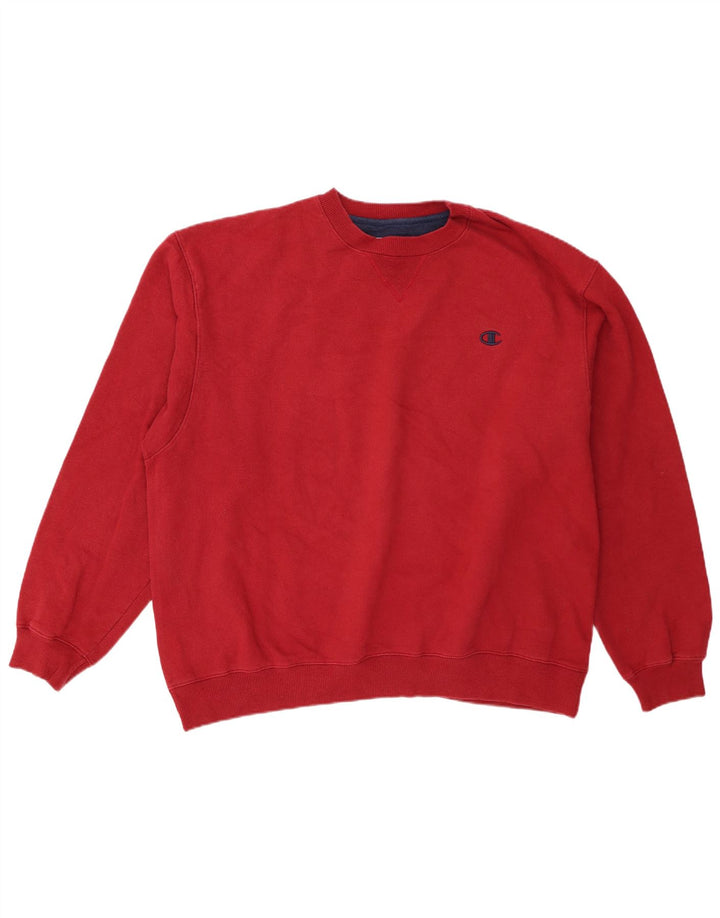 Champion Sweatshirt Jumper XL Coton Bordeaux Homme