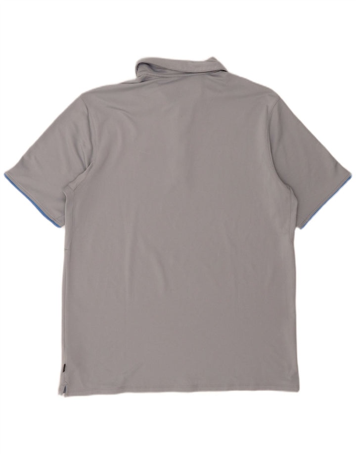 NIKE Polo Homme XL Gris Polyester