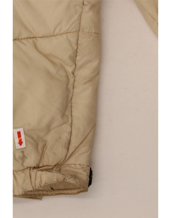 ZARA Veste matelassée homme UK 36 Small Beige Nylon