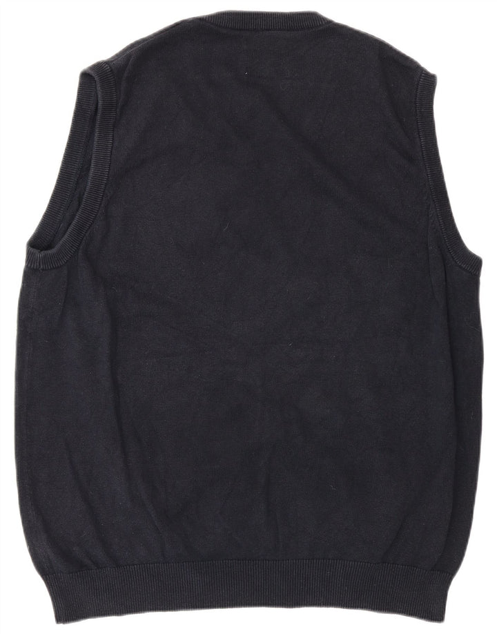 Marks & Spencer Débardeur pour homme en coton bleu marine Taille L