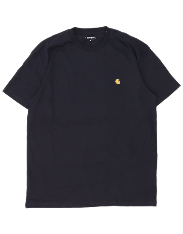 Carhartt T-Shirt Homme Bleu Marine Moyen Coton