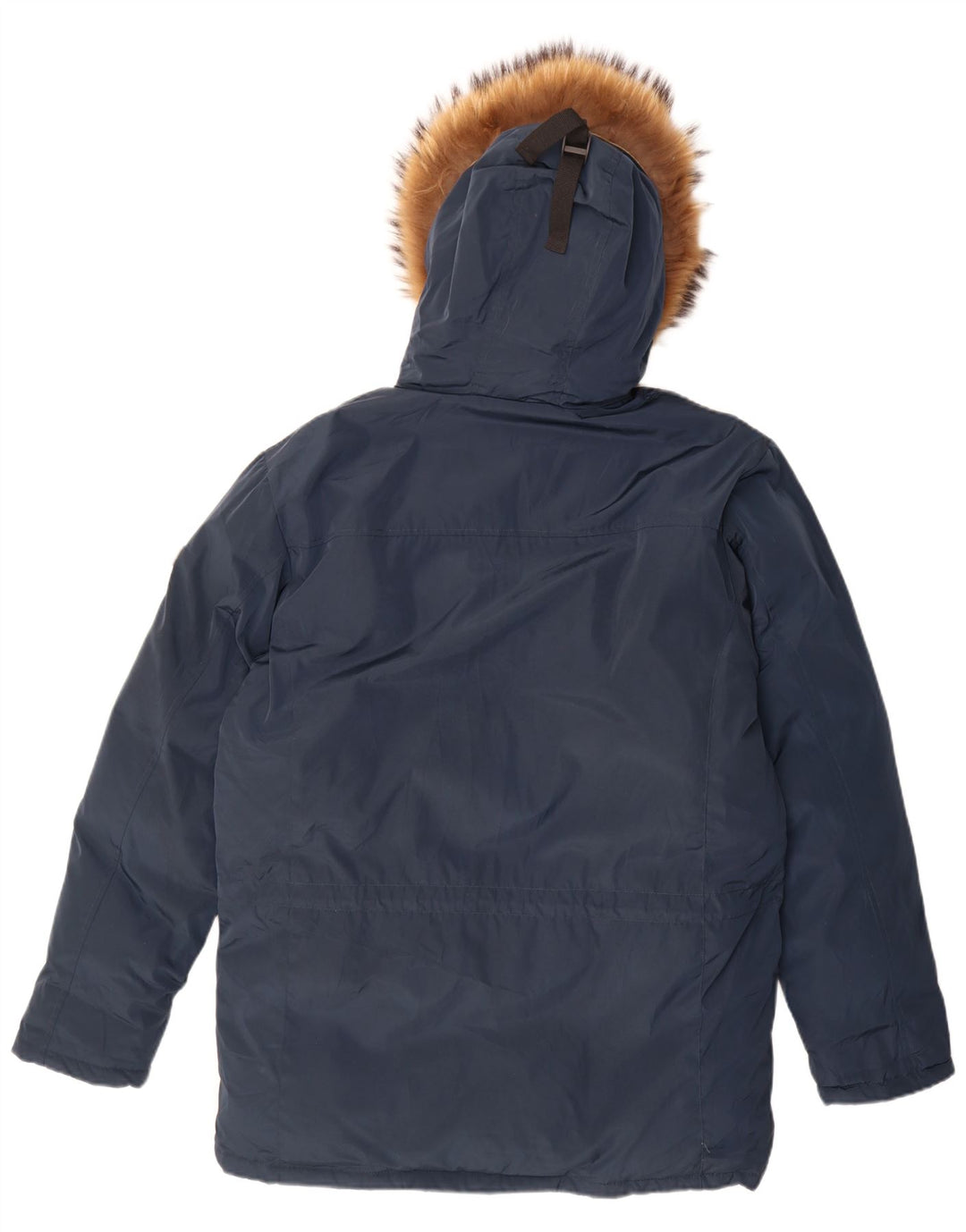 Brugi Parka à capuche pour homme IT 52 XL Bleu marine Polyester