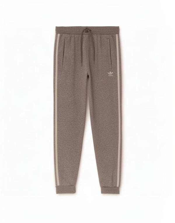 Adidas Pantalon de survêtement pour homme en coton gris moyen