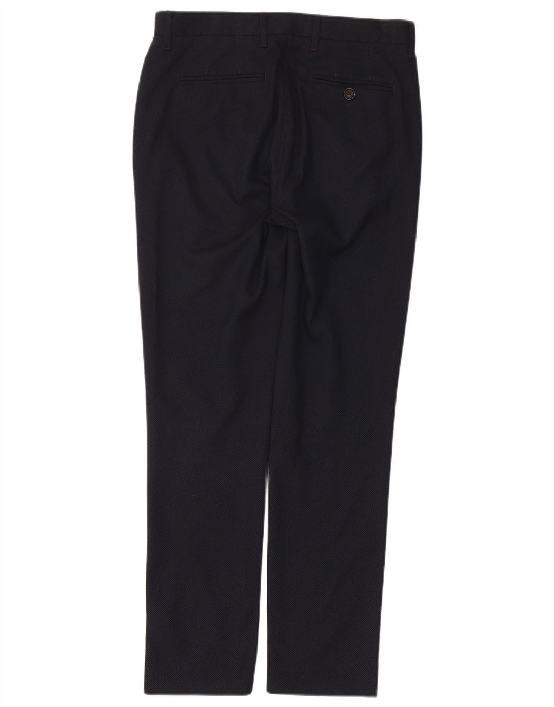 TED BAKER Pantalon de Costume Slim Fit Homme W30 L30 Bleu Marine