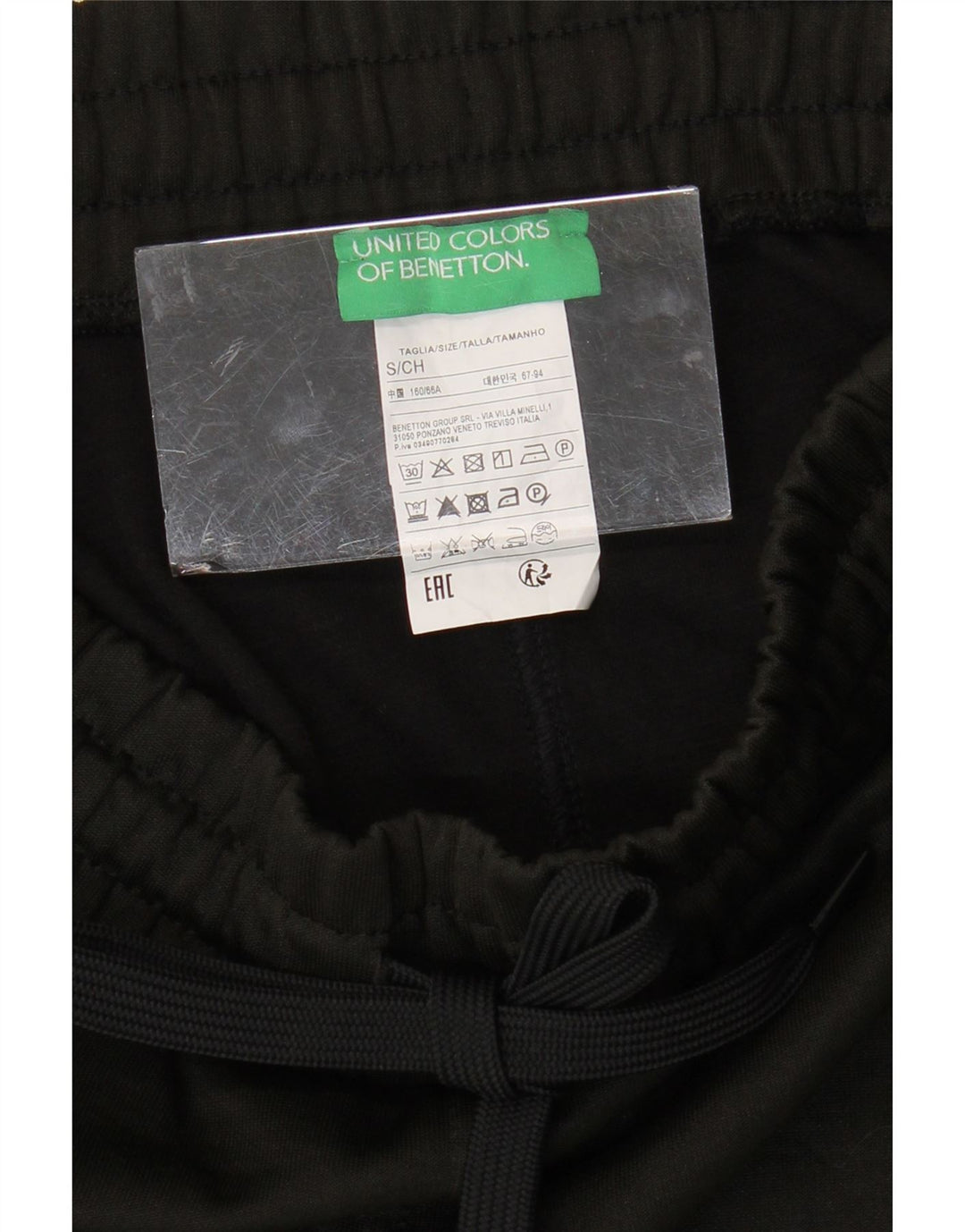 BENETTON Jupe Midi Femme Petit W27 Kaki Polyester