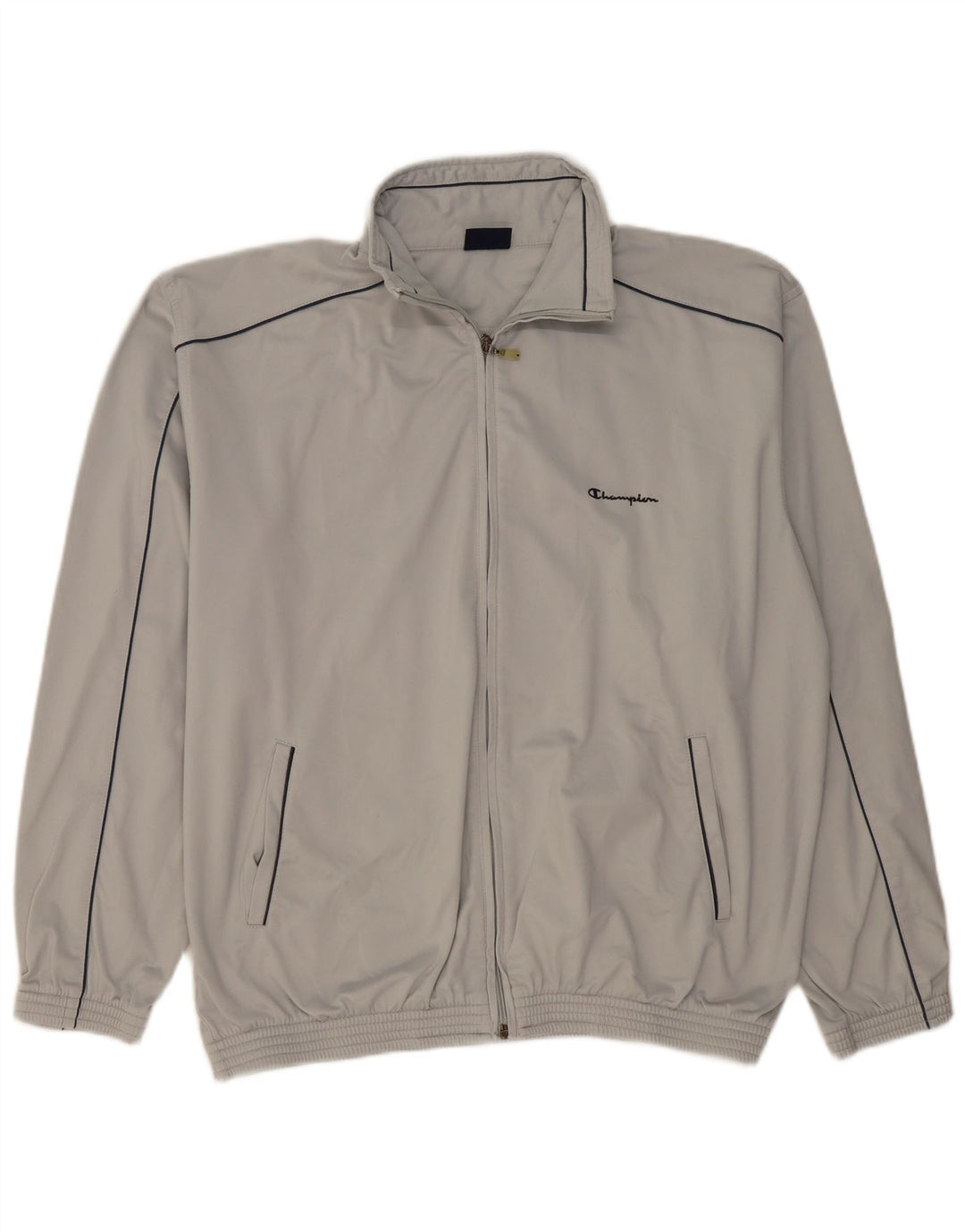 CHAMPION Veste de Survêtement Homme XL Gris Polyester