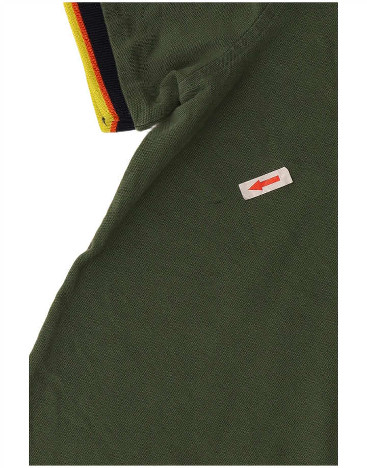 K-Way Polo Homme Grand Vert