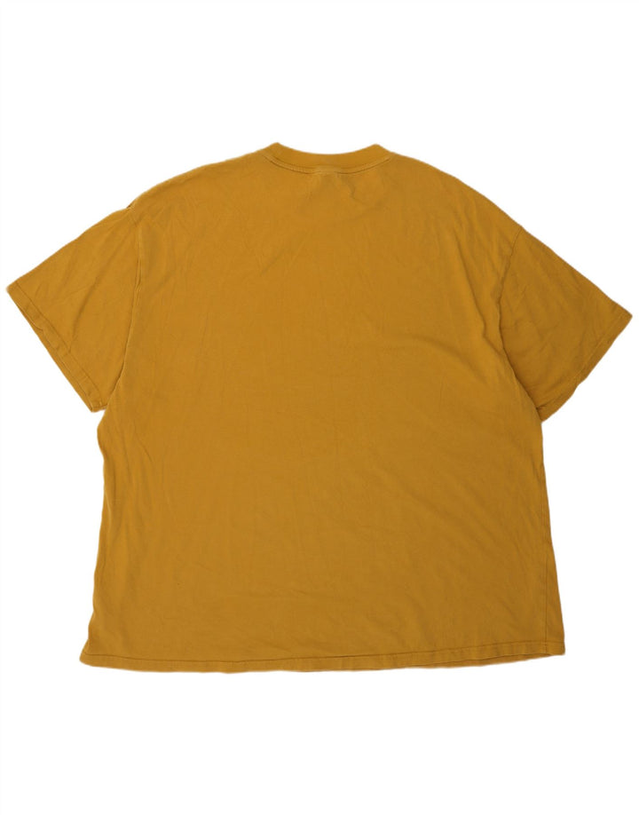 Puma T-Shirt Oversize Graphic Top XL Homme Jaune Coton