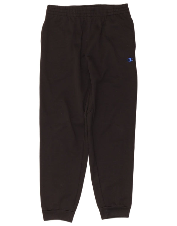 Champion Pantalon de survêtement pour homme Pantalon de jogging Large Noir Colorblock Polyester