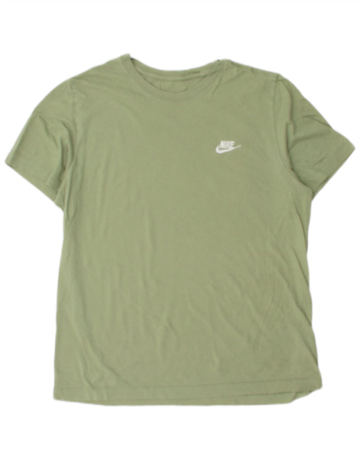 Nike T-Shirt Homme Grand Vert Coton