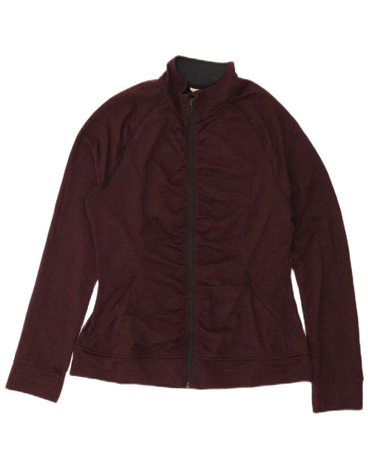 Mountain Warehouse Veste de survêtement pour femme UK 14 Medium Bordeaux