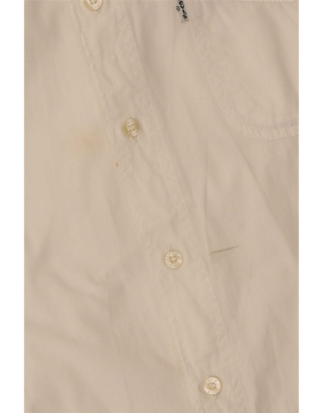 Levi's Chemise Homme Large Blanc Coton