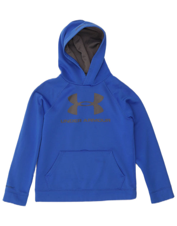 Under Armour Sweat à capuche graphique pour garçon 9-10 ans Bleu moyen