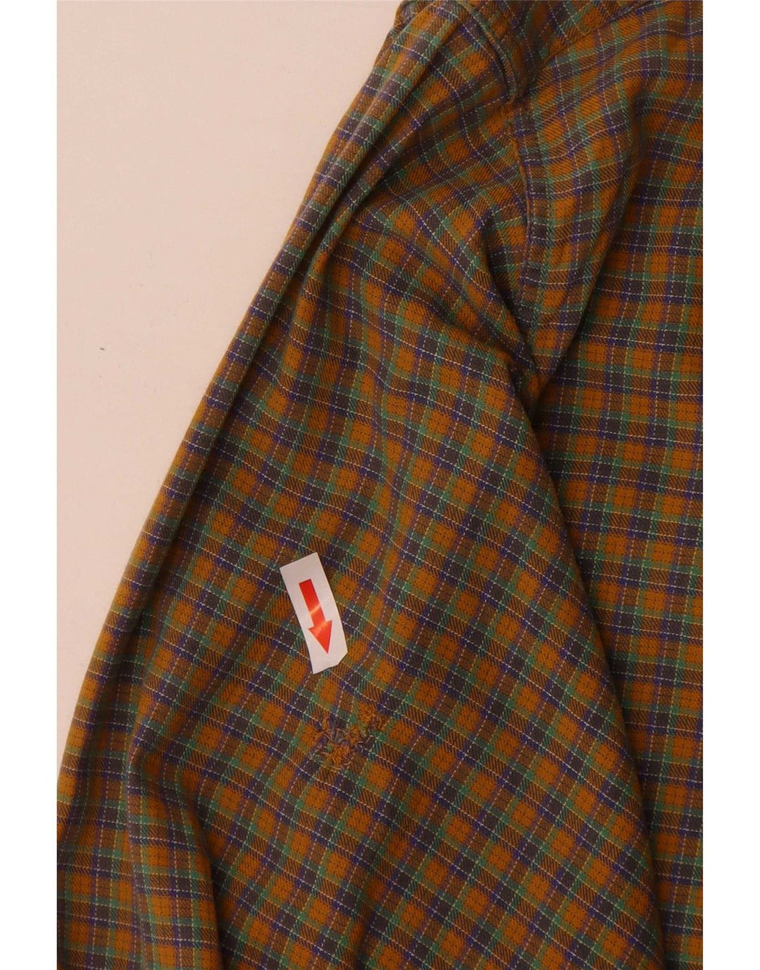 Goose & Gander Chemise en flanelle pour homme IT 46 à carreaux marron