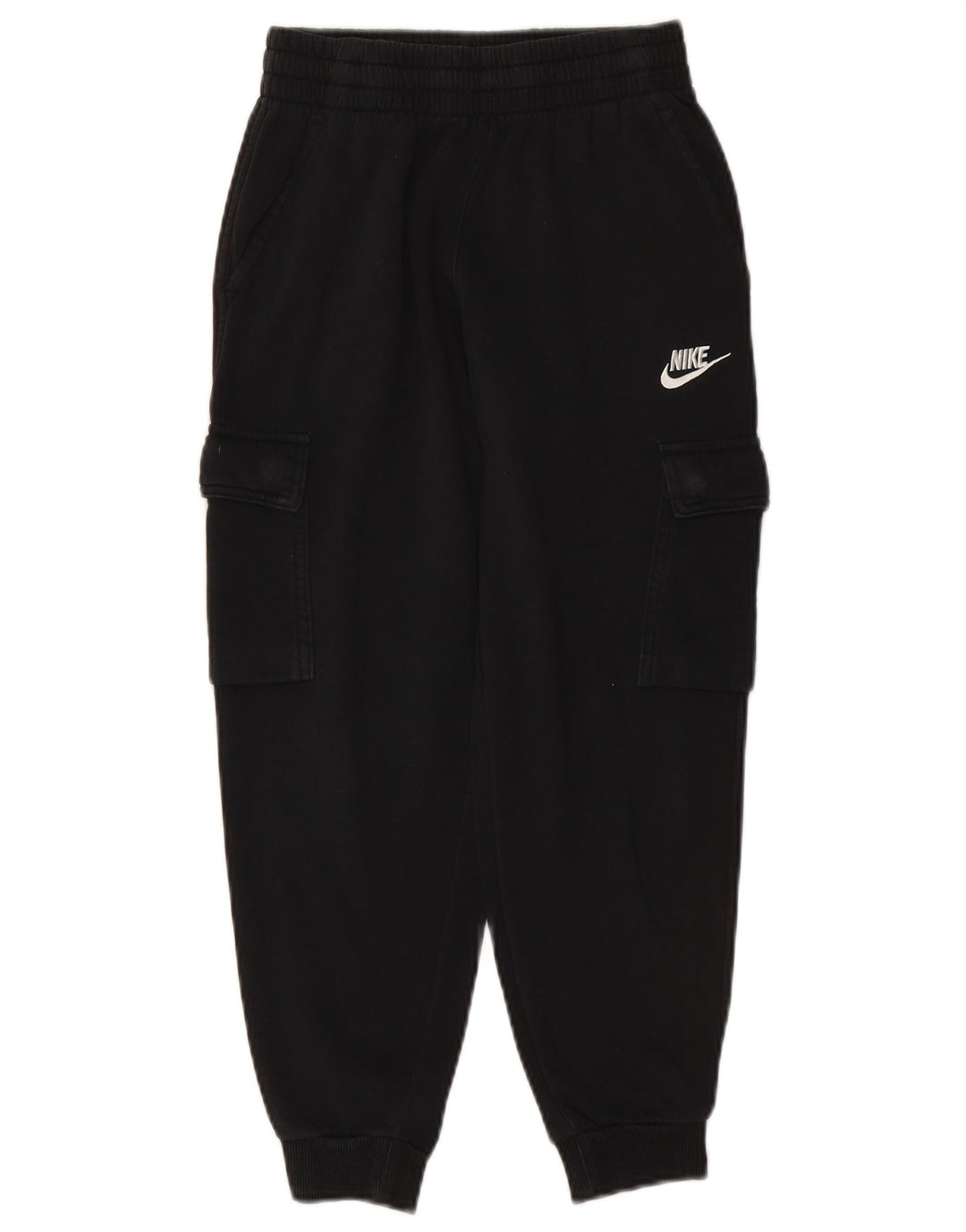 NIKE Pantalon de survêtement cargo garçon 10-11 ans coton noir moyen