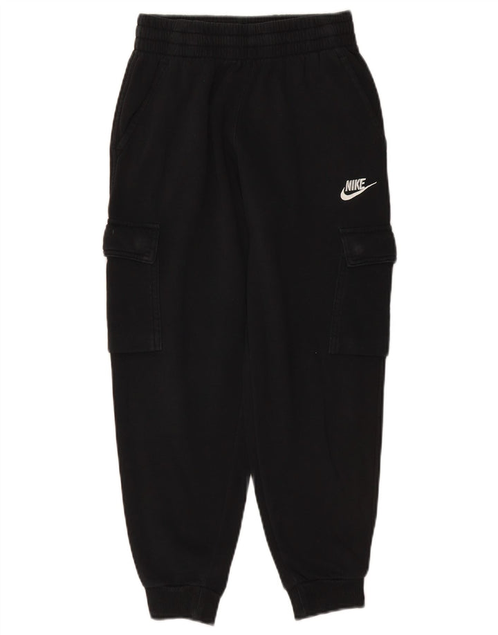 NIKE Pantalon de survêtement cargo garçon 10-11 ans coton noir moyen