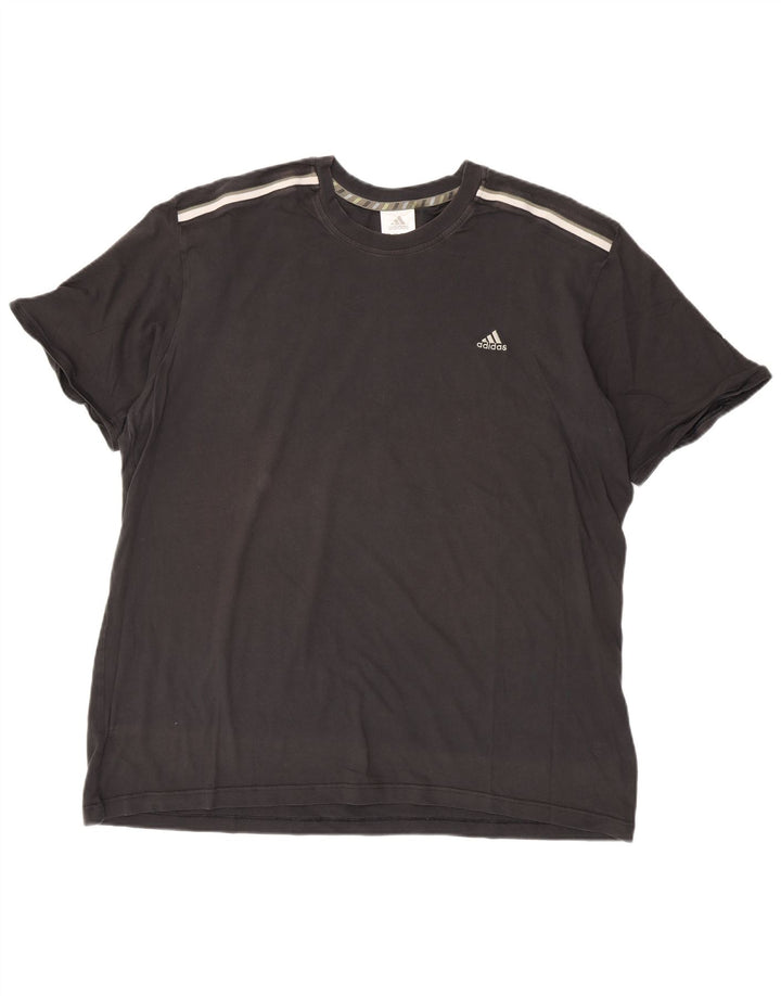 Adidas T-Shirt Homme Top 2XL Coton Noir