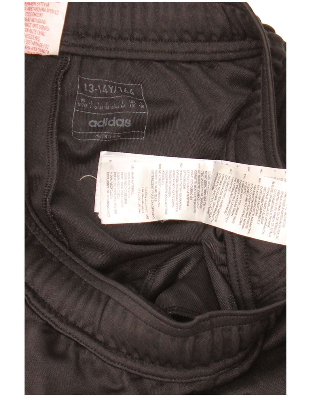 Pantalon de survêtement Adidas garçon 13-14 ans noir polyester