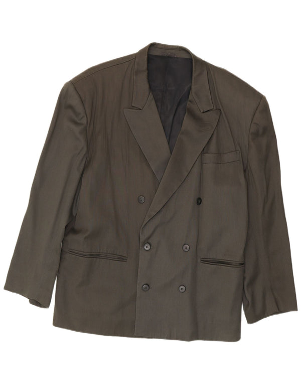 Ciao Veste Blazer Croisée Homme IT 50 Large Gris Laine