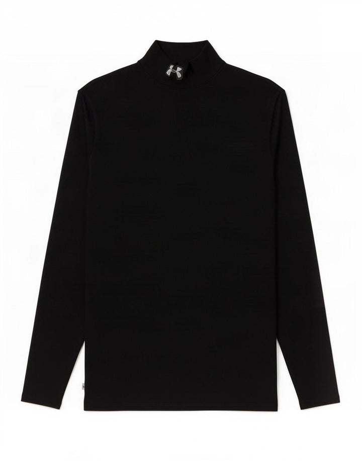 Under Armour Haut à Manches Longues Homme Nylon Noir Moyen