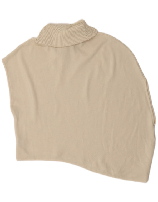 Zara Débardeur asymétrique surdimensionné pour femme UK 16 Large Off White