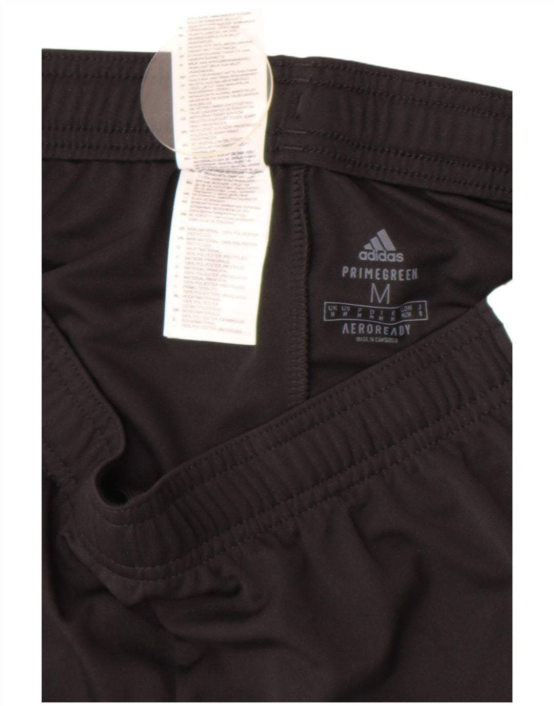 Adidas Short de sport Aeroready Homme Noir Moyen Polyester