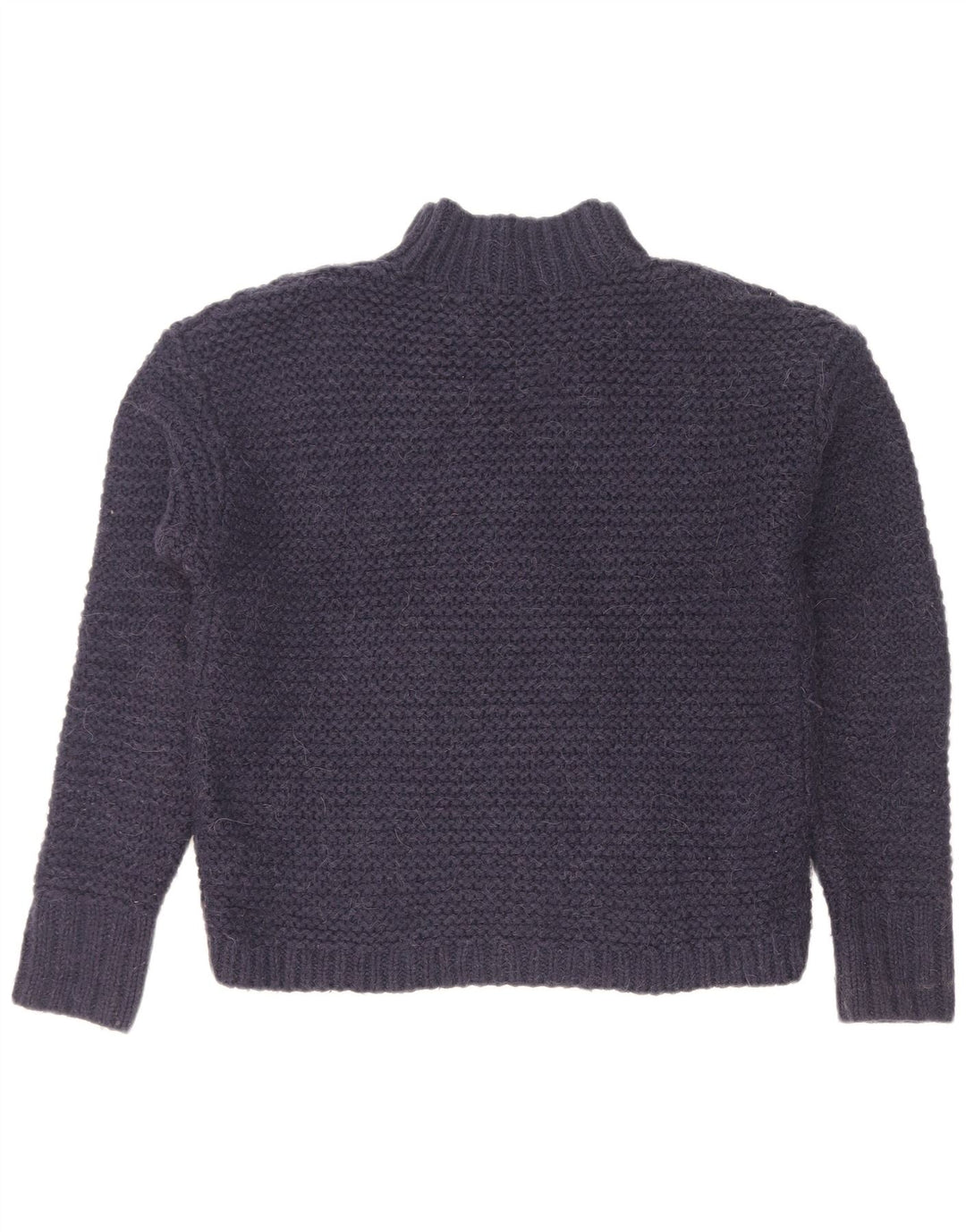 Gap Pull surdimensionné à col roulé pour femme UK 10 Petit Bleu marine