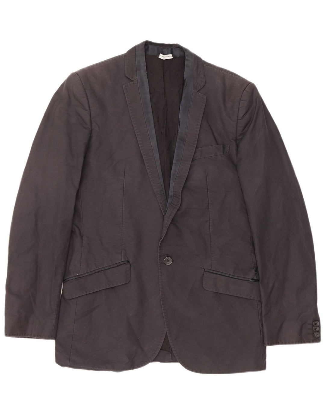 Dolce & Gabbana Costume 2 pièces 1 bouton pour homme IT 48 Medium W32 L33 Bleu marine