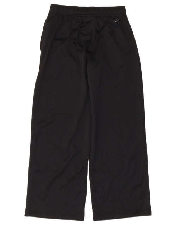 Nike Pantalon de survêtement Capri Wide Leg pour femme UK 12 Noir Moyen Polyester