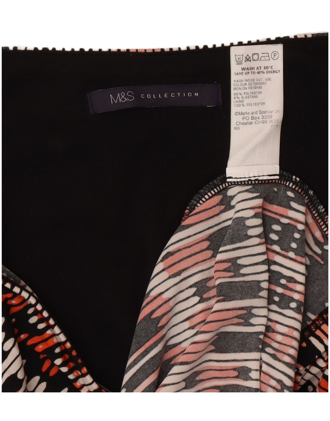 Marks & Spencer Robe droite pour femme UK 16 Large Multicolore Géométrique