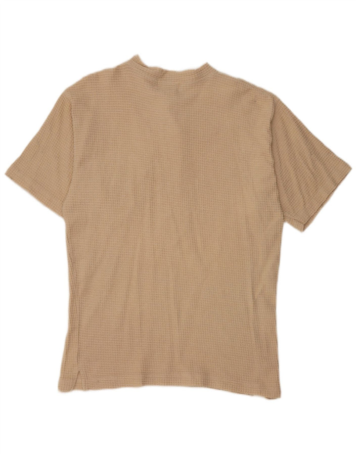 Berto Lucci T-Shirt Top Petit Coton Beige Homme