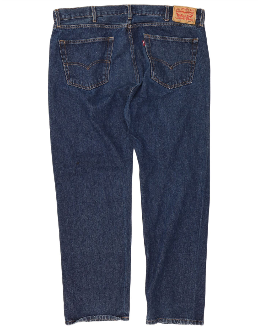 Levi's Jean 505 Straight Homme Bleu Marine W40 L30 Coton