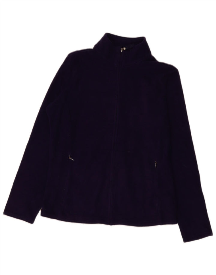 Marks & Spencer Veste polaire pour femme UK 12 Violet moyen Polyester