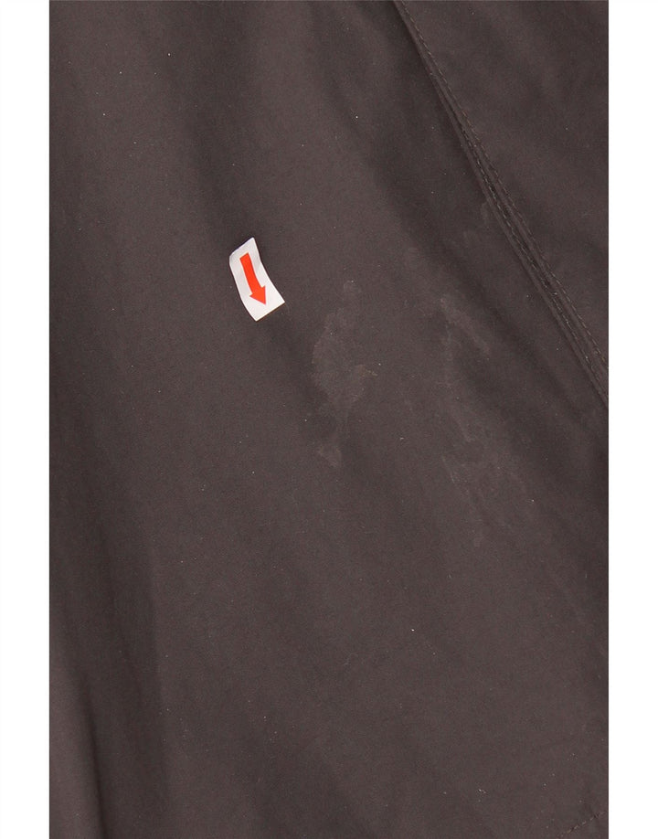 Jack Wolfskin Veste de Pluie Homme UK 36/38 Medium Noir Polyamide