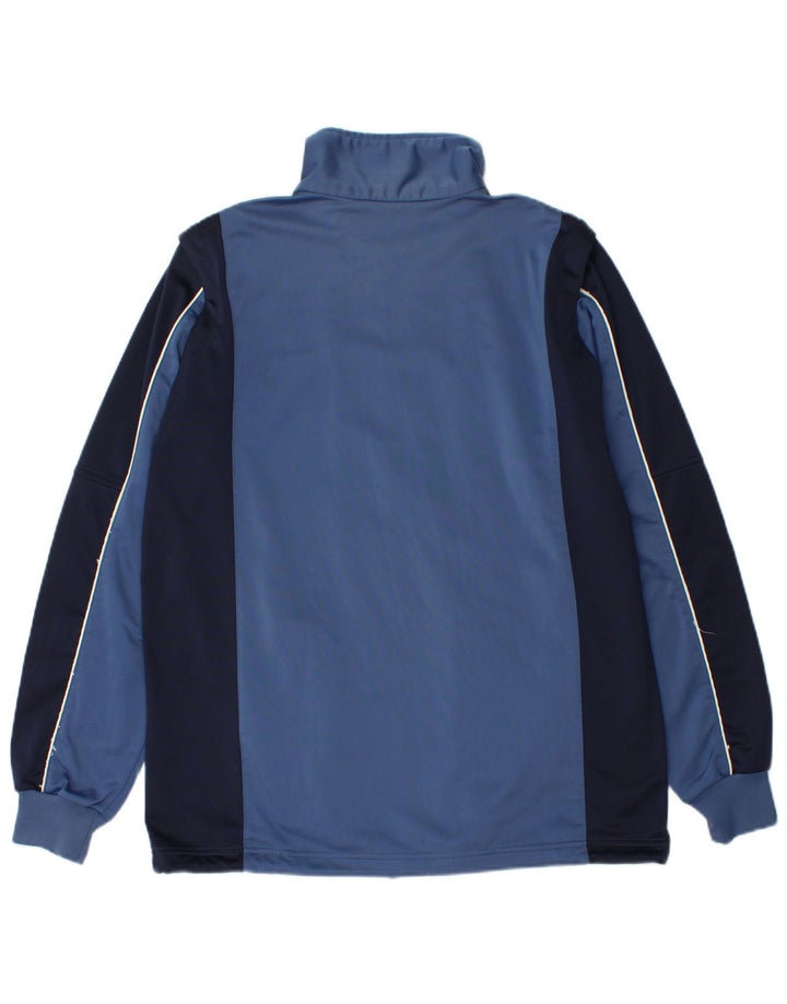 Kappa Veste de Survêtement Homme Bleu Moyen Colourblock