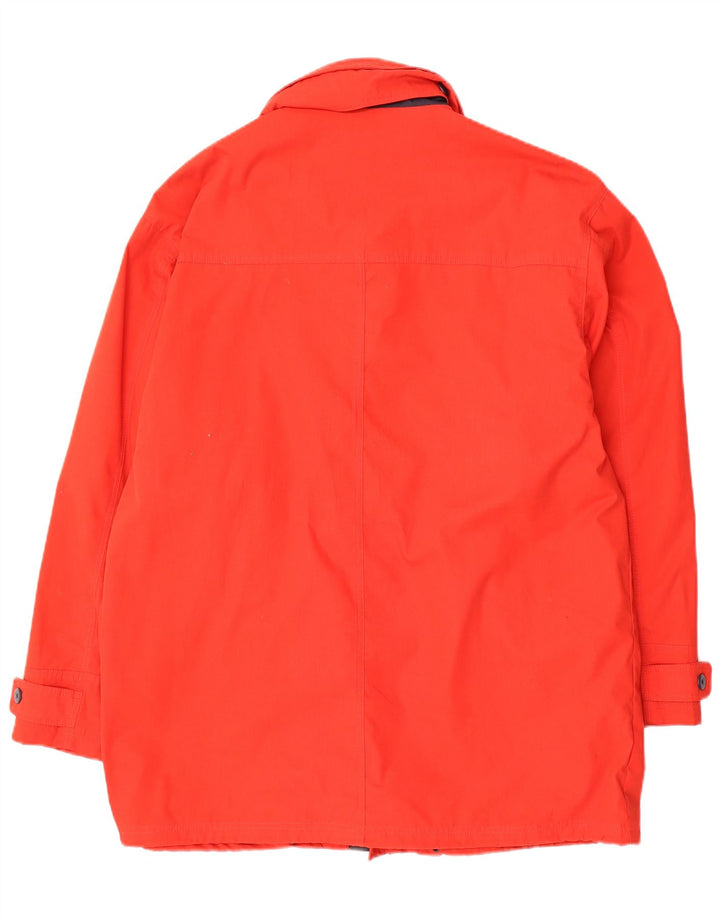 Green Leaves Veste coupe-vent pour homme UK 42 XL Rouge Polyester