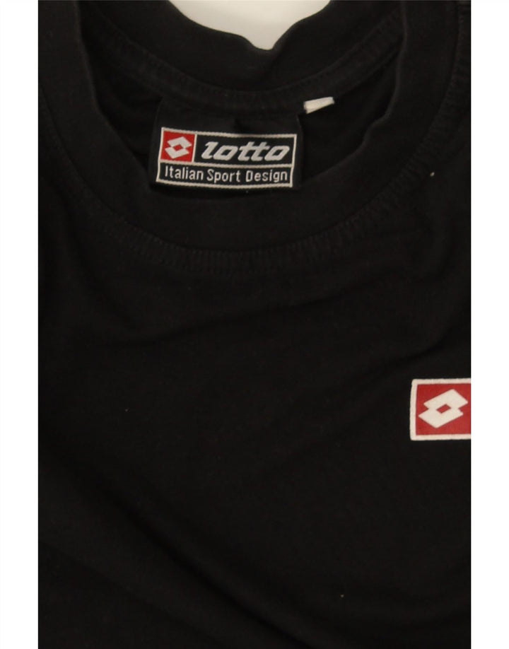 Lotto T-Shirt Homme Grand Noir