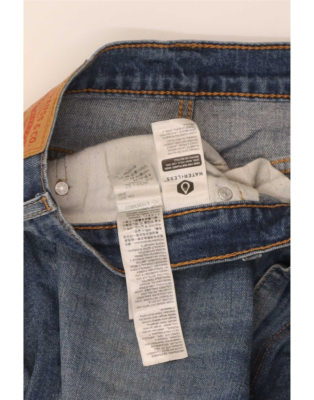 Levi's Jean Slim 511 Homme Bleu W32 L32 Coton