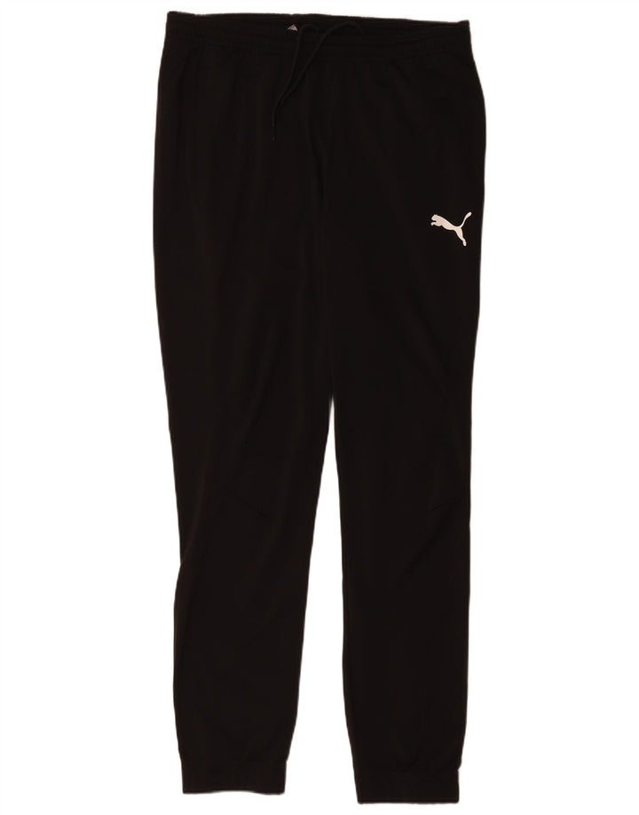 Puma Pantalon de survêtement pour homme Taille L Noir Polyester