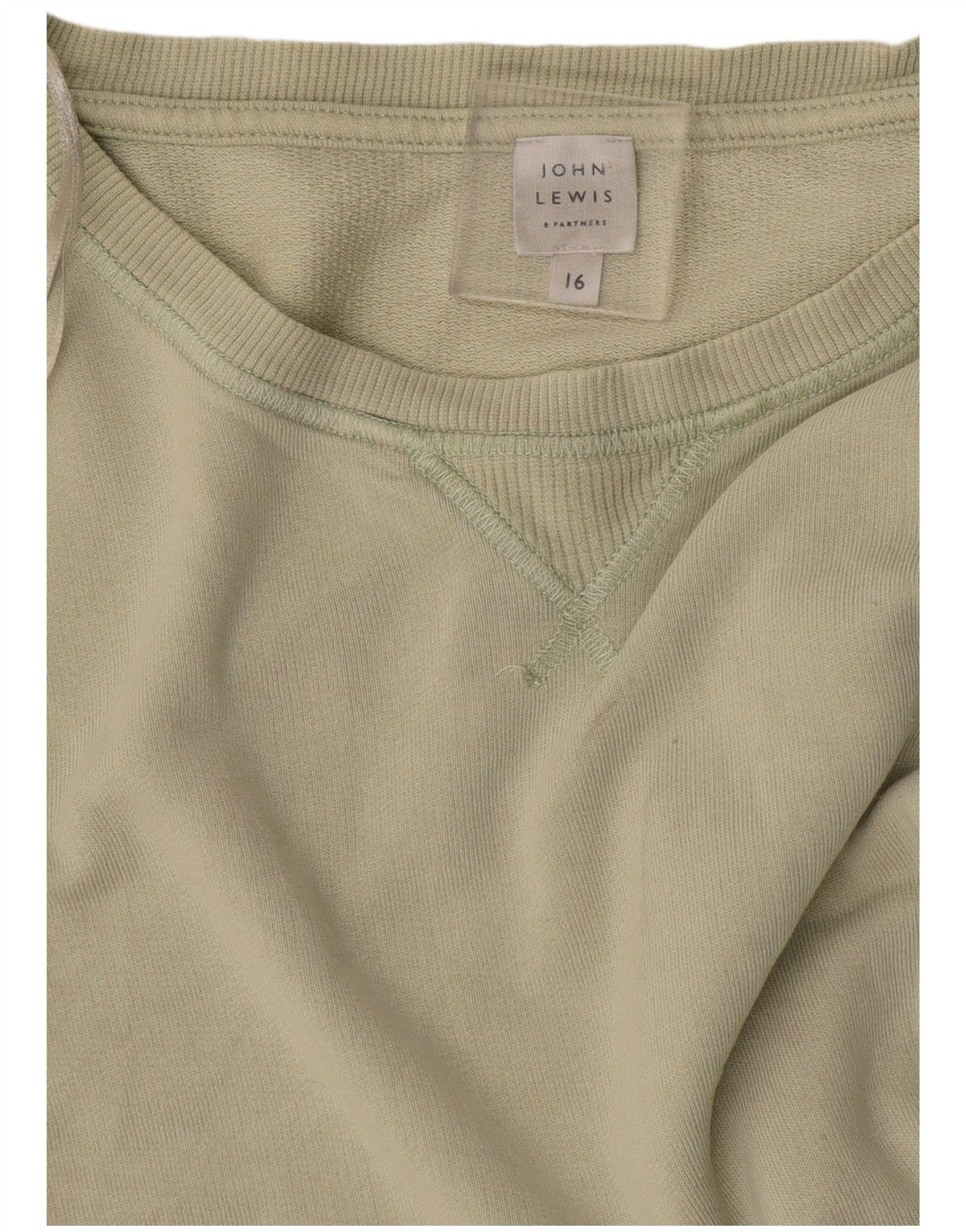 John Lewis Sweat-shirt pour femme UK 16 Large Vert