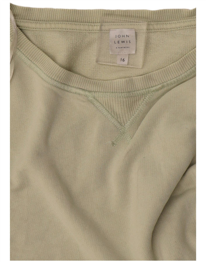 John Lewis Sweat-shirt pour femme UK 16 Large Vert