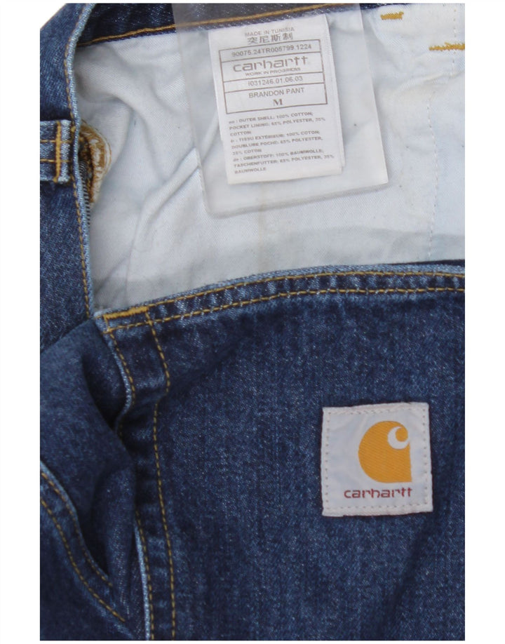 CARHARTT Jean fuselé homme moyen W36 L29 bleu coton