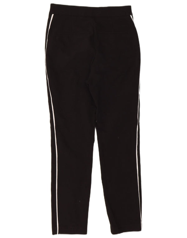 Pantalon décontracté slim femme Zara XS W24 L25 coton noir