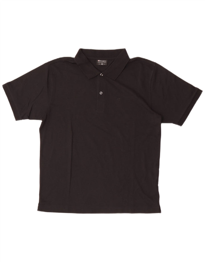 Champion Polo Homme Petit Noir Coton