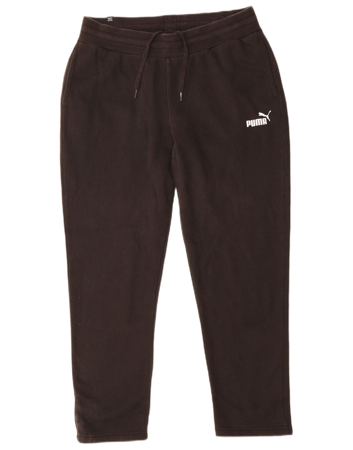 PUMA Pantalon de survêtement pour femme UK 14 Large Noir