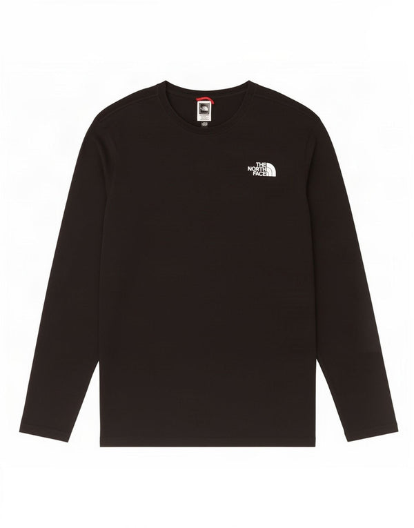 The North Face Haut graphique à manches longues pour hommes Petit coton noir