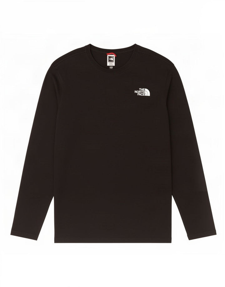 The North Face Haut graphique à manches longues pour hommes Petit coton noir