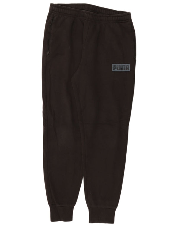 PUMA Pantalon de survêtement pour homme en coton noir Taille L