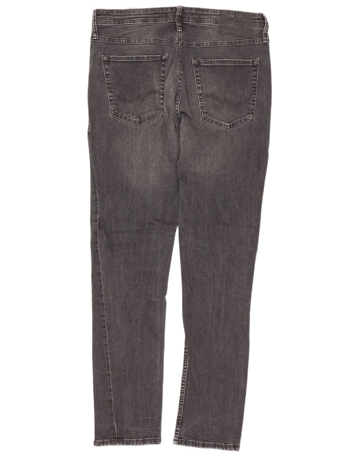 JACK & JONES Jean Slim GLENN W32 L32 Homme Gris Coton